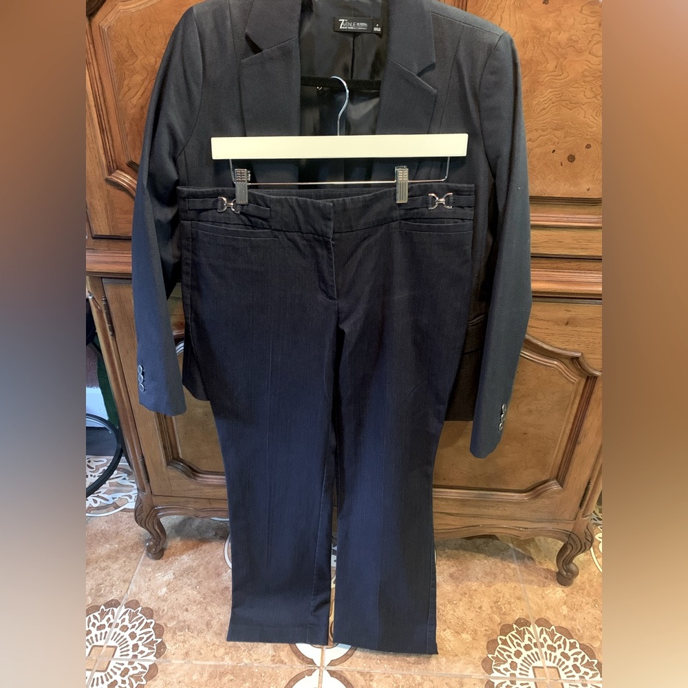 New York and Company Denim Suit Set
